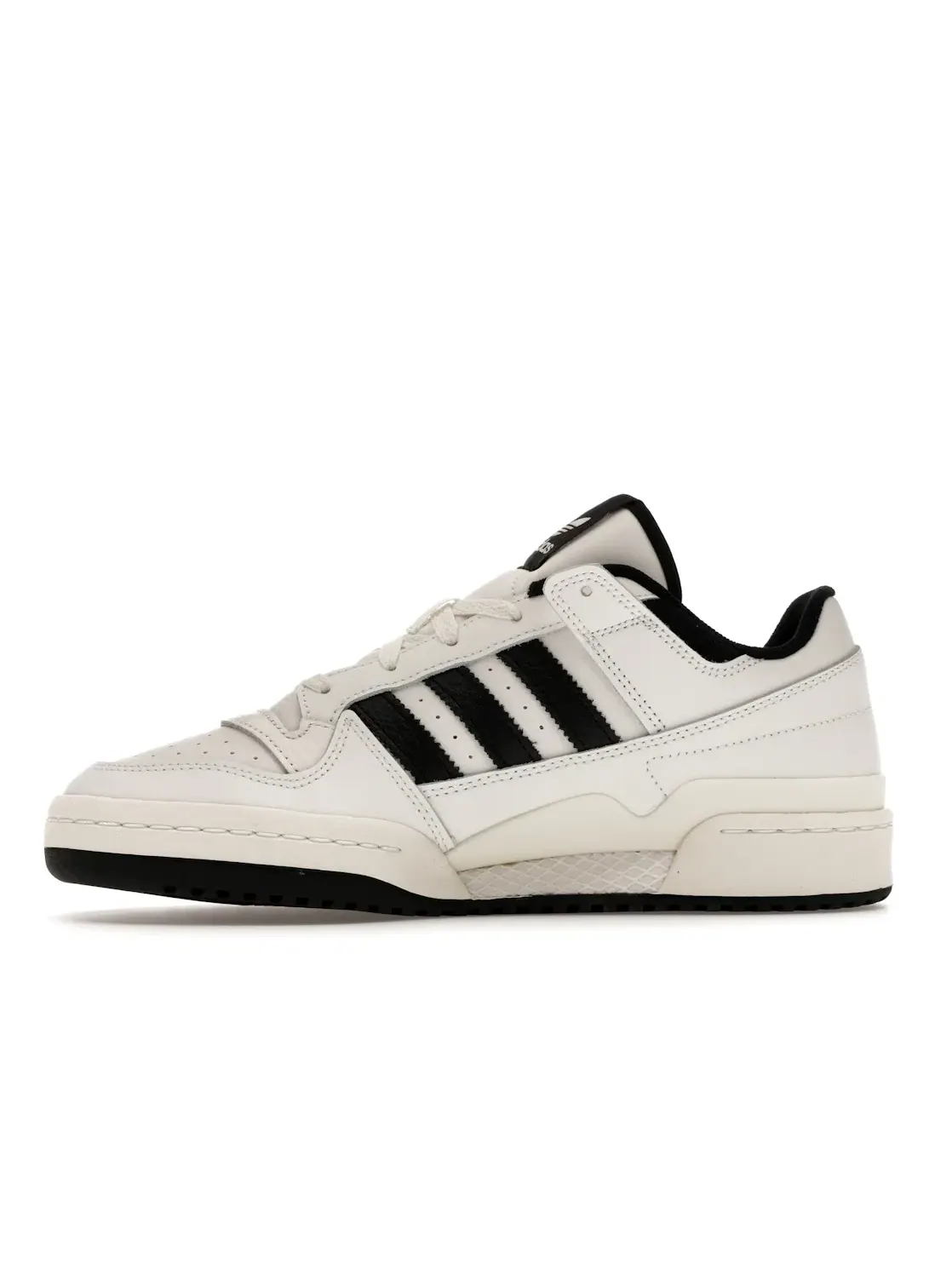 Мужские кроссовки с контрастными вставками Adidas Forum Low CL — изображение 3 из 4, белый/черный/белый