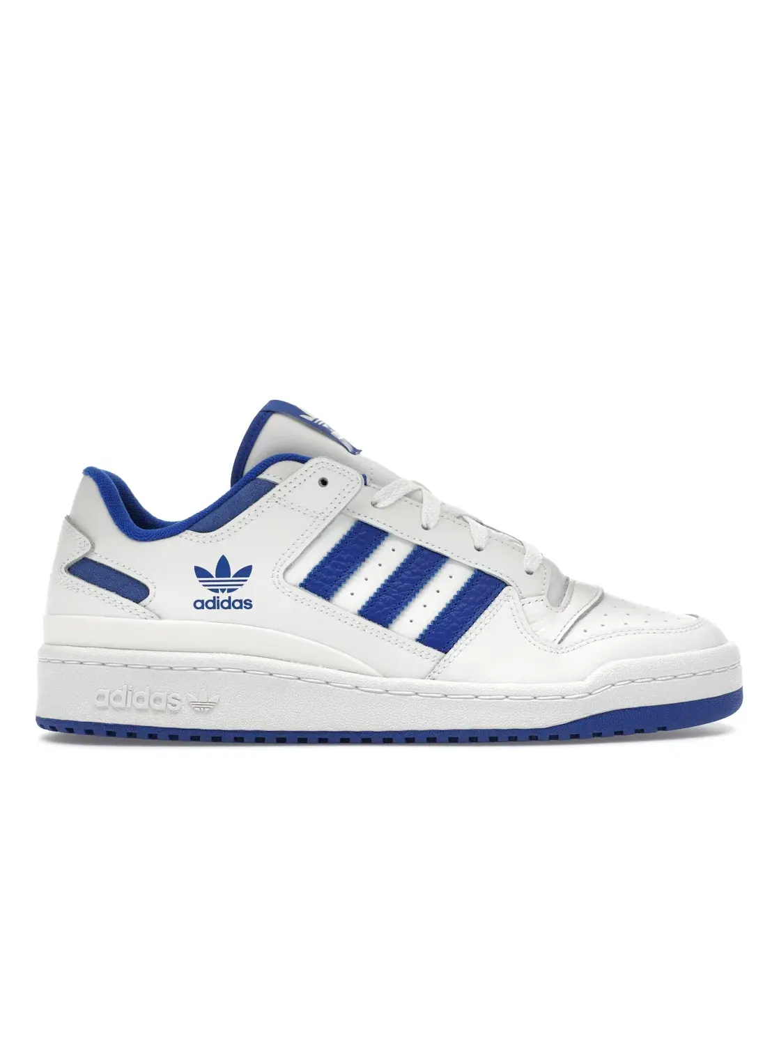 Мужские кроссовки Lifestyle с низким верхом Adidas Forum Low CL — изображение 1 из 4, белый/синий/белый