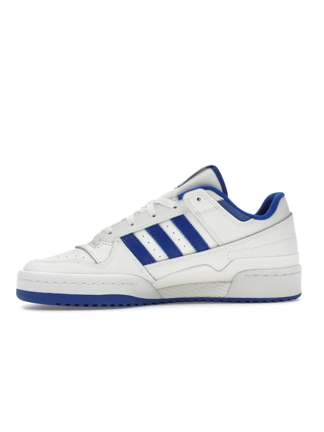 Мужские кроссовки Lifestyle с низким верхом Adidas Forum Low CL — изображение 3 из 4, белый/синий/белый