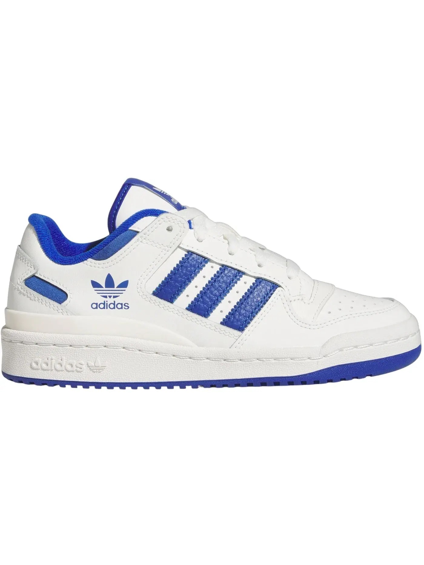 Детские кроссовки с низким верхом Adidas Forum Low CL — изображение 1 из 1, белый/синий/белый