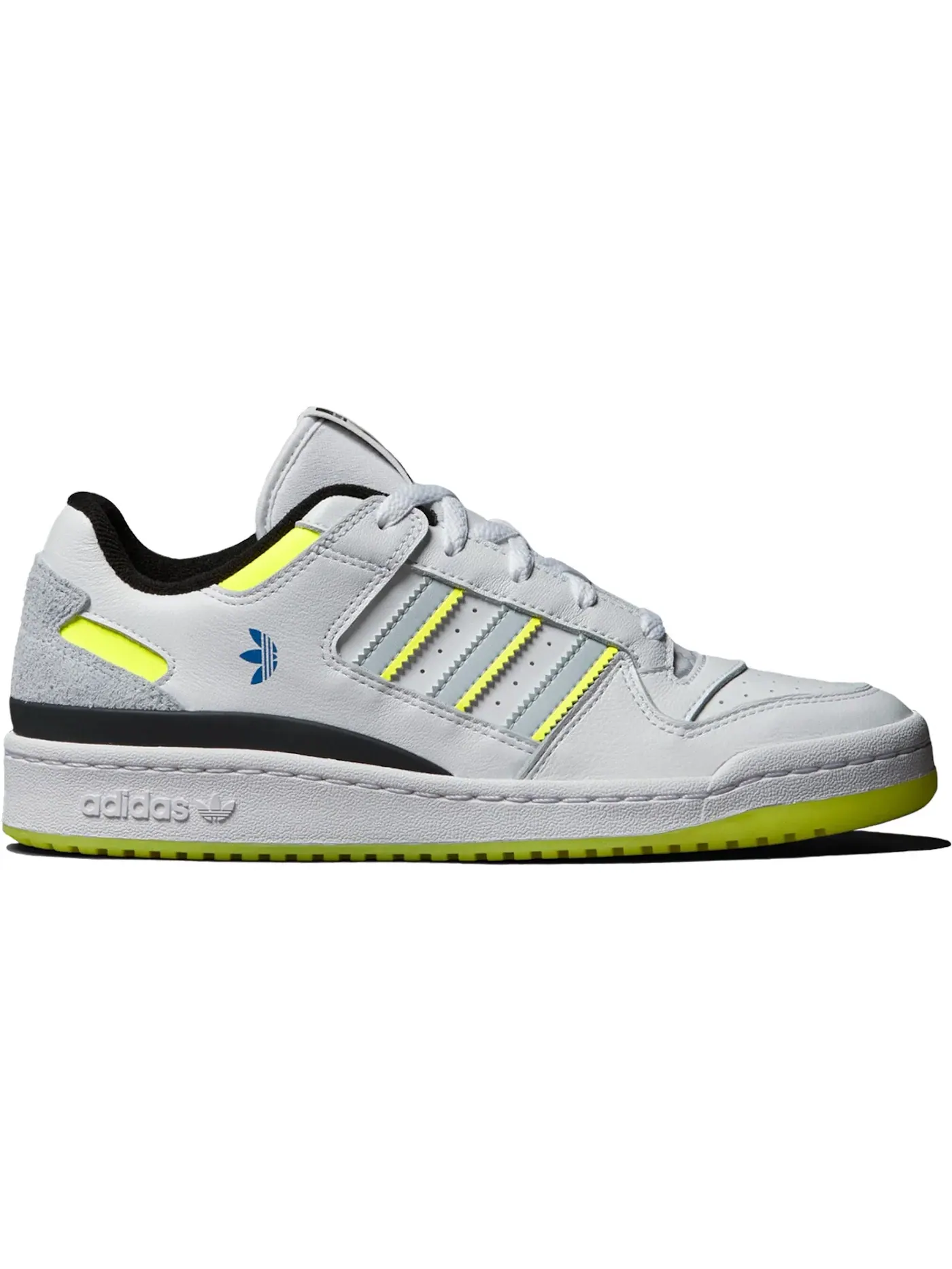 Мужские кроссовки Lifestyle Adidas Forum Low CL — изображение 1 из 2, белый/синий/желтый