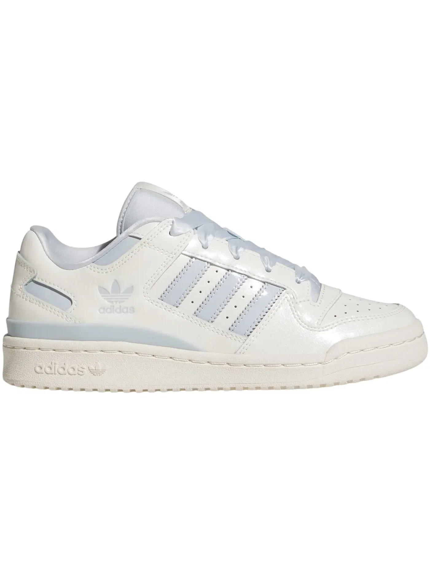 Женские кроссовки для повседневной носки Adidas Forum Low CL — изображение 1 из 1, белый синий белый