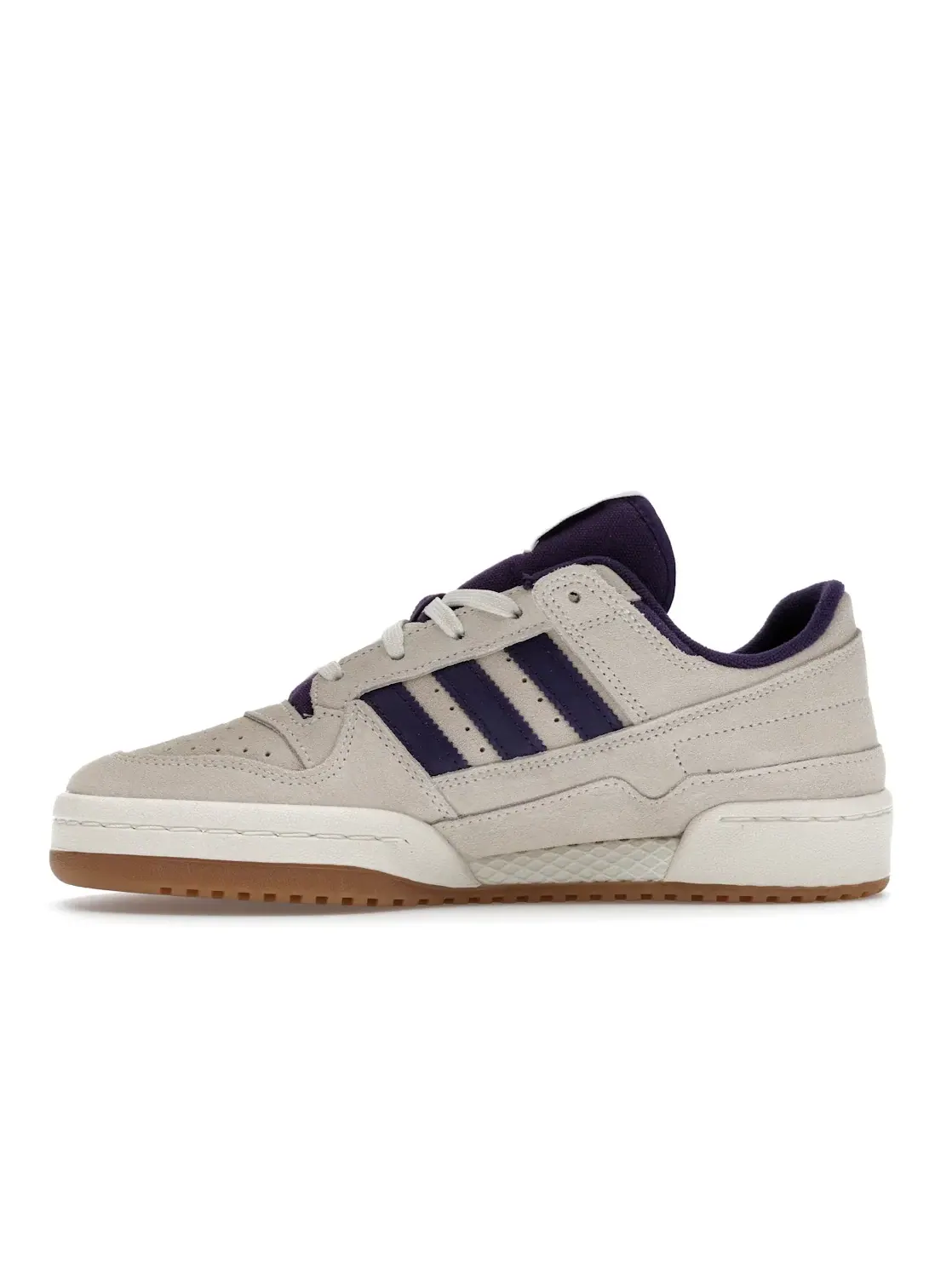 Мужские кроссовки Lifestyle Adidas Forum Low CL — изображение 3 из 4, белый фиолетовый