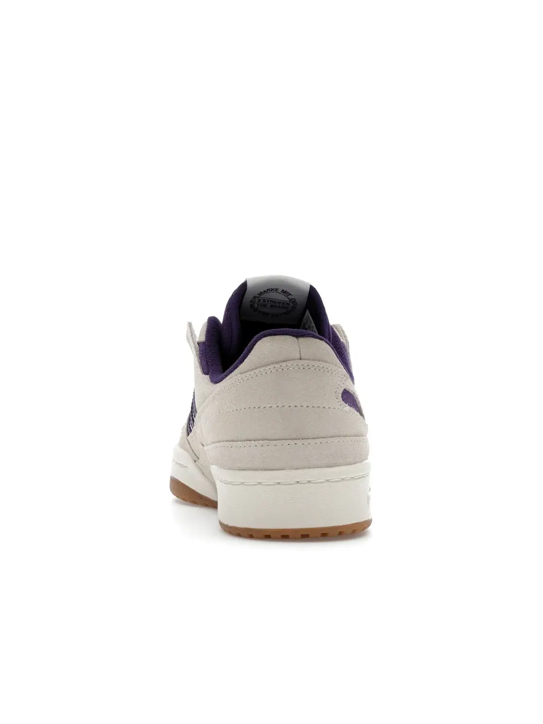 Мужские кроссовки Lifestyle Adidas Forum Low CL — изображение 4 из 4, белый фиолетовый
