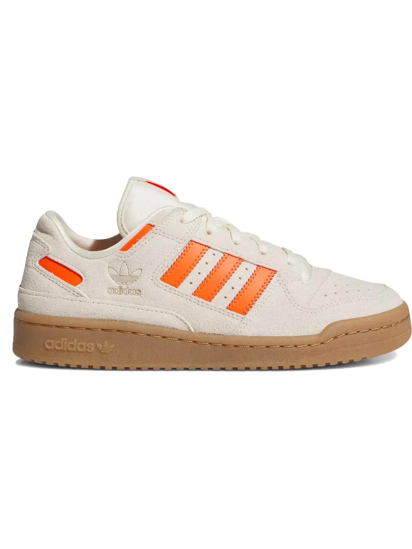 Женские кроссовки Lifestyle Adidas Forum Low CL — изображение 1 из 1, белый оранжевый