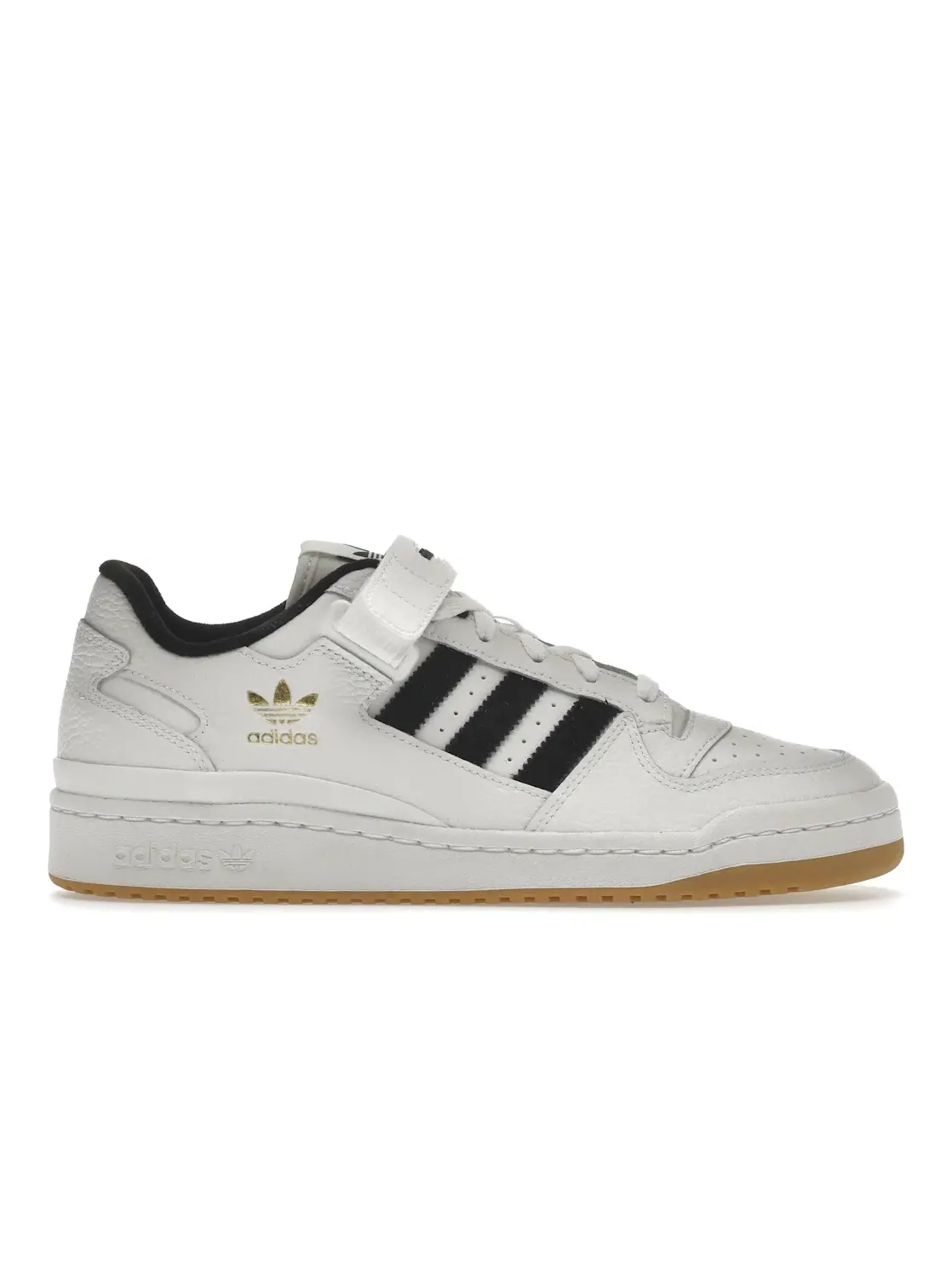 Мужские кроссовки Lifestyle Adidas Forum Low — изображение 1 из 4, белый черный