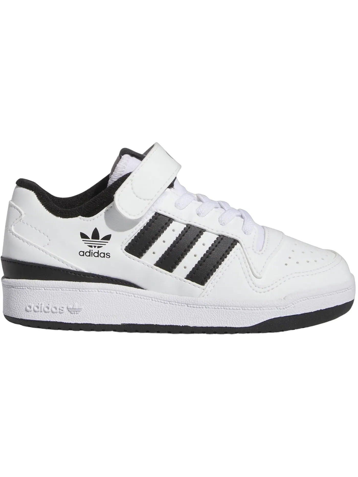 Детские кроссовки с модельным названием Adidas Forum Low Adidas — изображение 1 из 1, белый черный