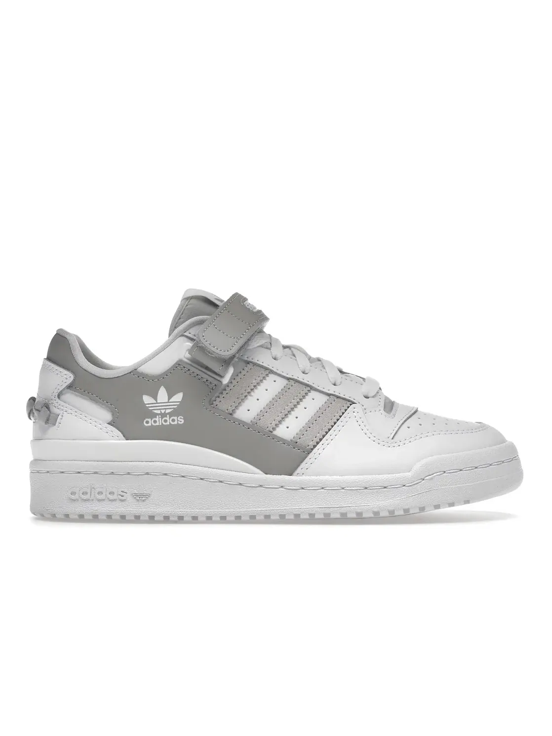 Женские кроссовки Adidas Forum Low — изображение 1 из 4, белый/белый/серый