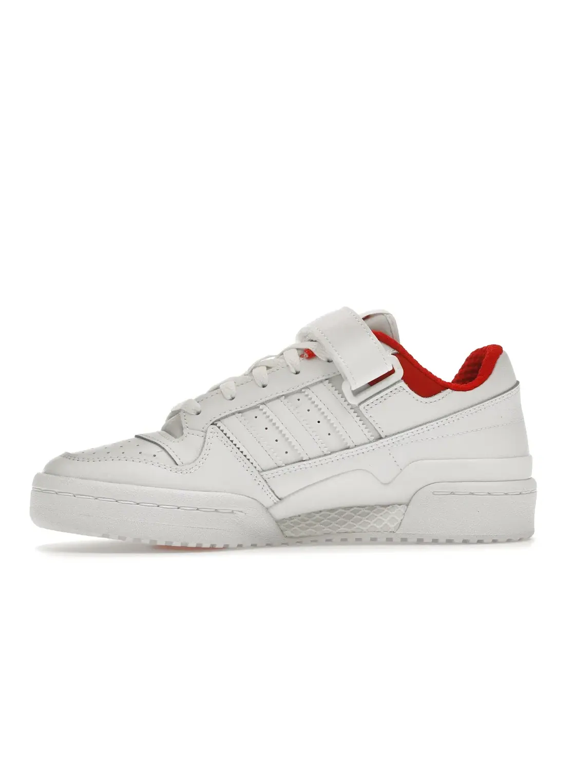 Мужские кроссовки с низким верхом Adidas Forum Low — изображение 3 из 4, белый/красный/белый