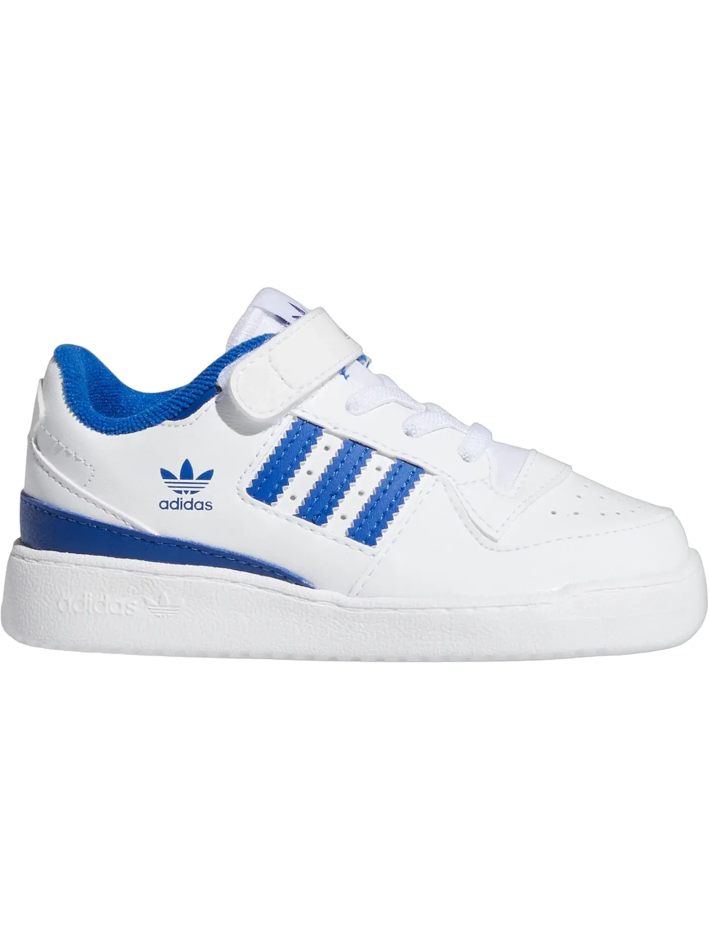 Детские кроссовки Adidas Forum Low — изображение 1 из 1, белый/синий/белый