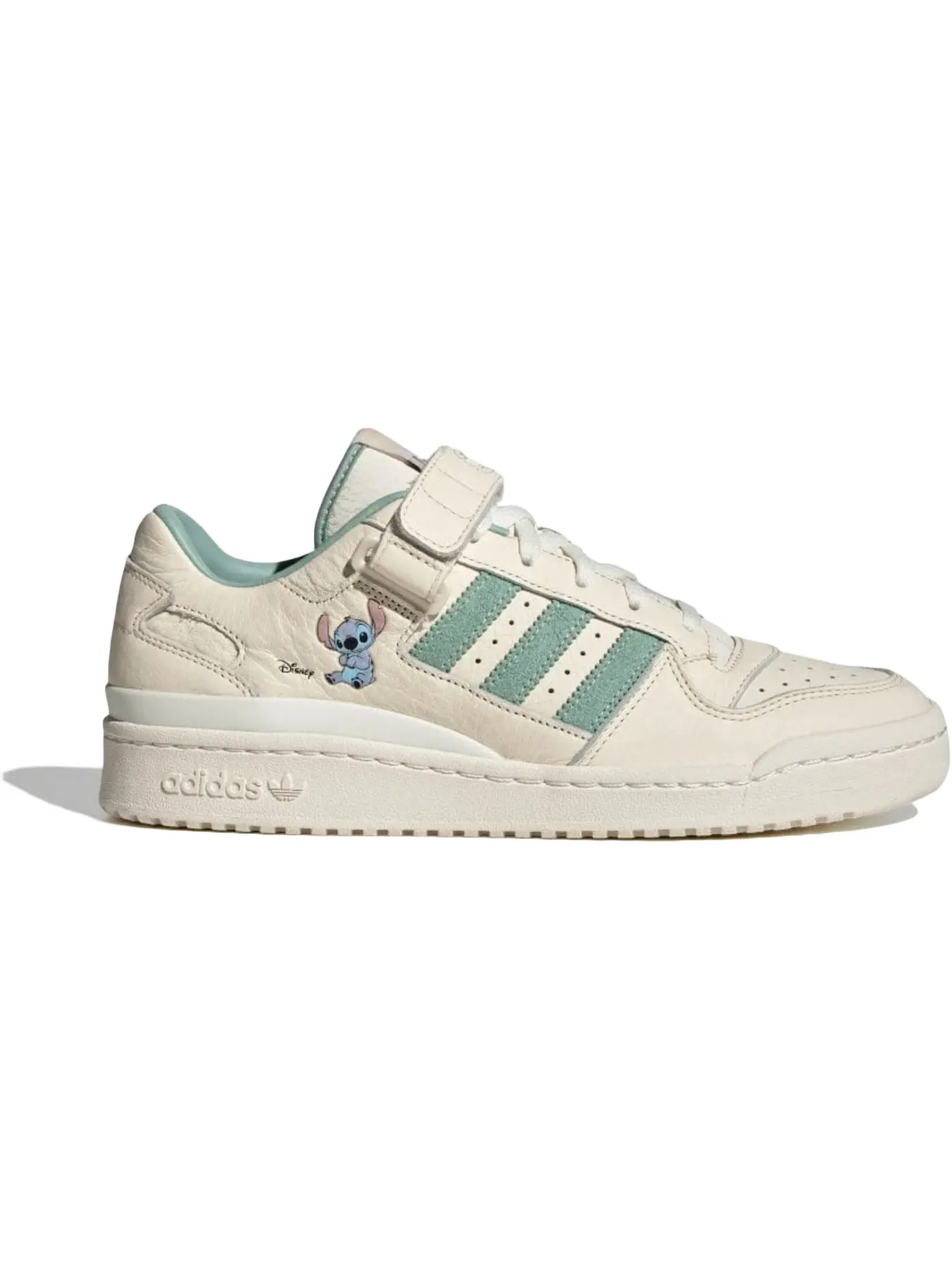 Мужские кроссовки Lifestyle Adidas Forum Low — изображение 1 из 1, белый/зеленый/белый