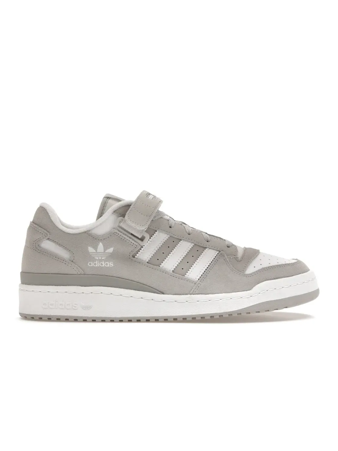 Мужские кроссовки Lifestyle Adidas Forum Low — изображение 1 из 4, белый/серый/белый