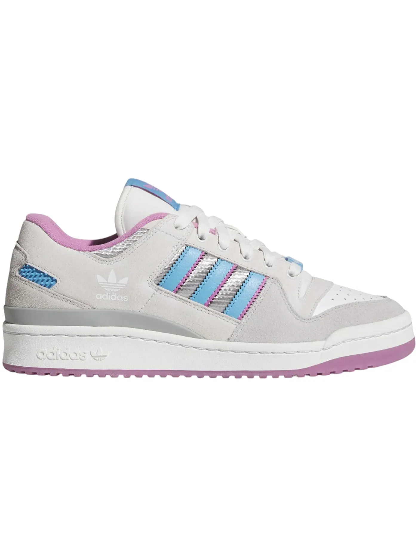 Мужские кроссовки Lifestyle Adidas Forum Low — изображение 1 из 1, серый белый белый