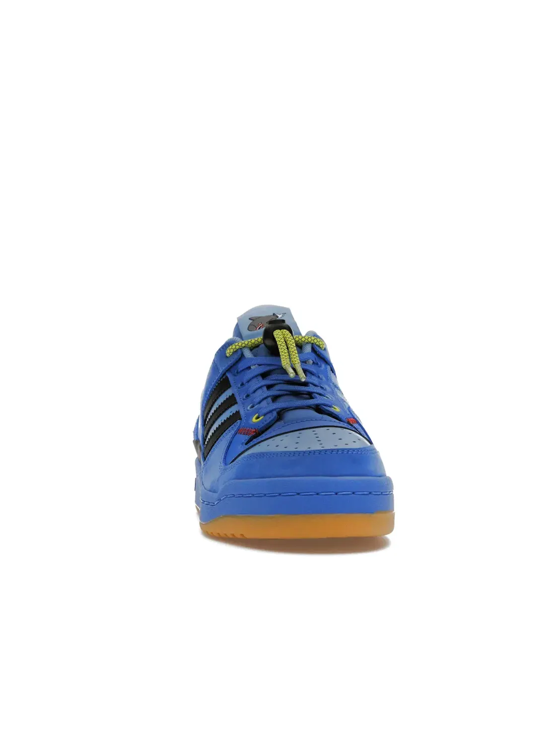 Мужские кроссовки с принтом Adidas Forum Low Hebru Brantley Rocket — изображение 2 из 4, черный/оливковый/белый