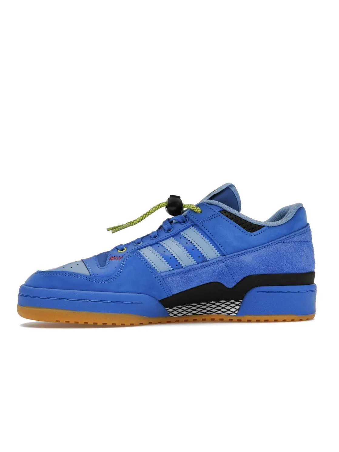 Мужские кроссовки с принтом Adidas Forum Low Hebru Brantley Rocket — изображение 3 из 4, черный/оливковый/белый