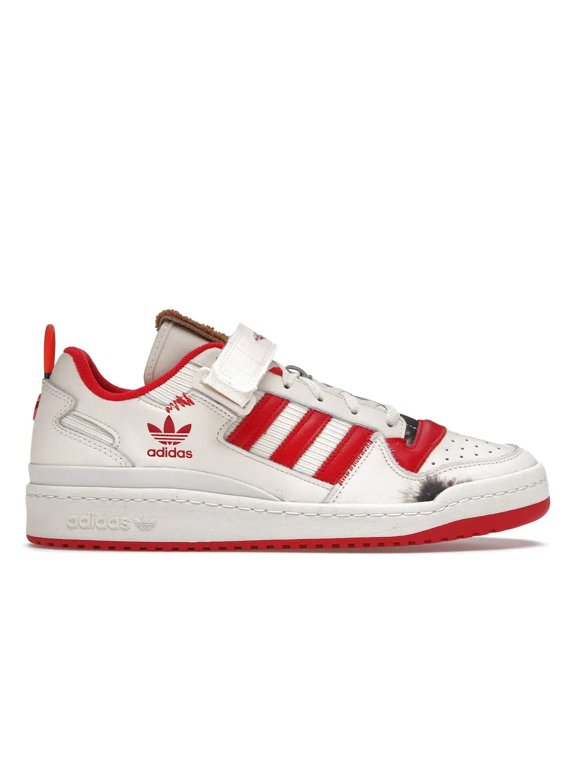 Мужские кроссовки с принтом Home Alone Adidas Forum Low — изображение 1 из 4