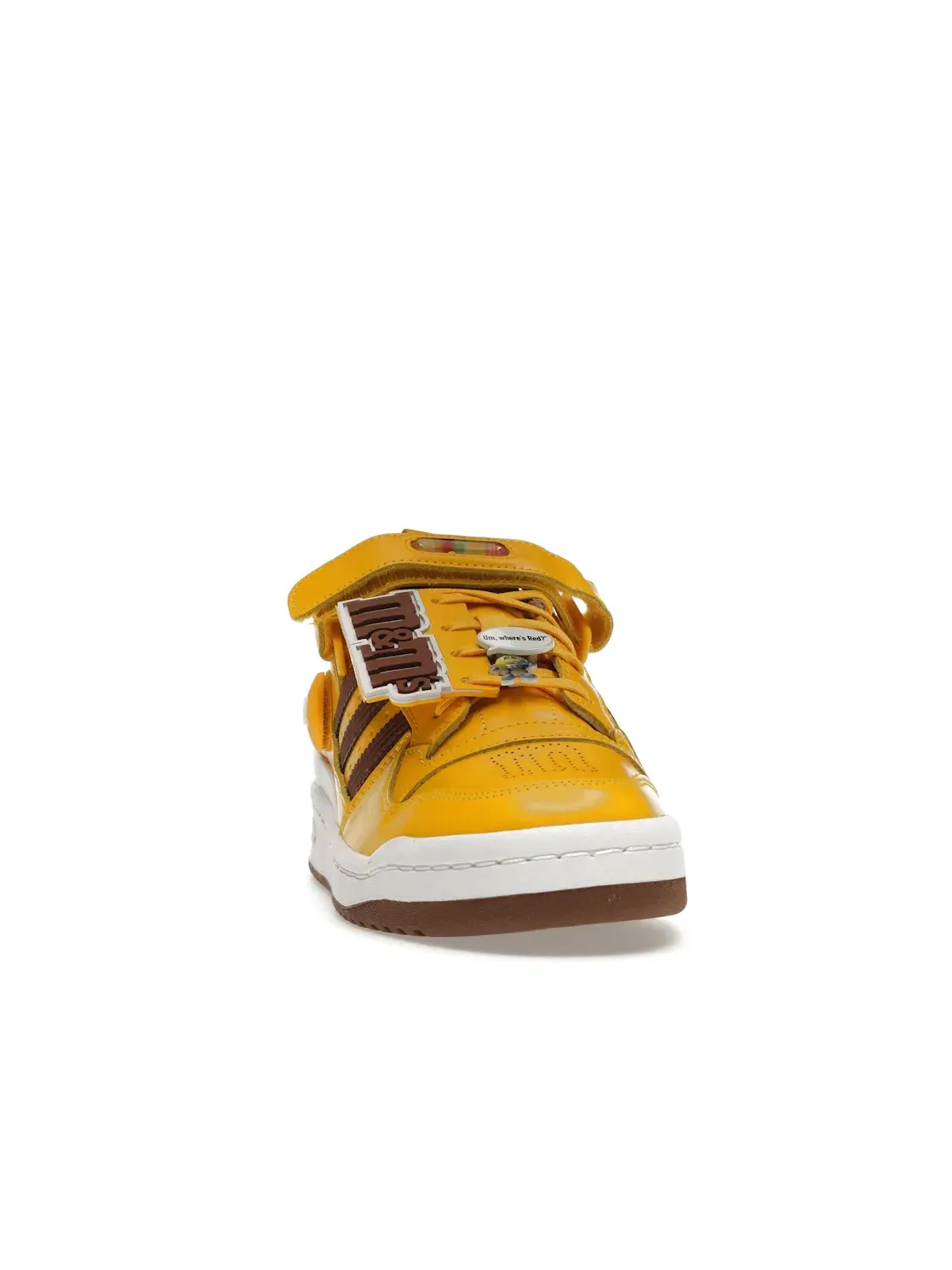 Мужские кроссовки Lifestyle с принтом Adidas Forum Low Adidas — изображение 2 из 4, желтый/коричневый/белый