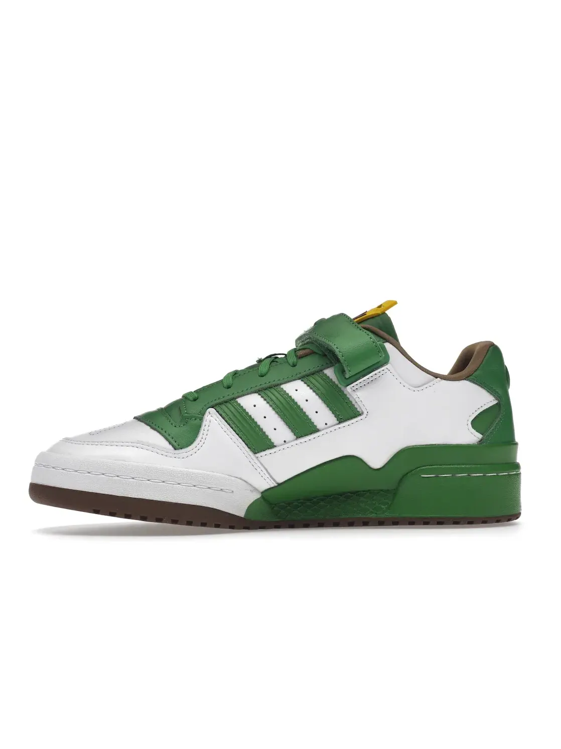 Мужские кроссовки Lifestyle Adidas Forum Low — изображение 3 из 4, зеленый/белый/желтый