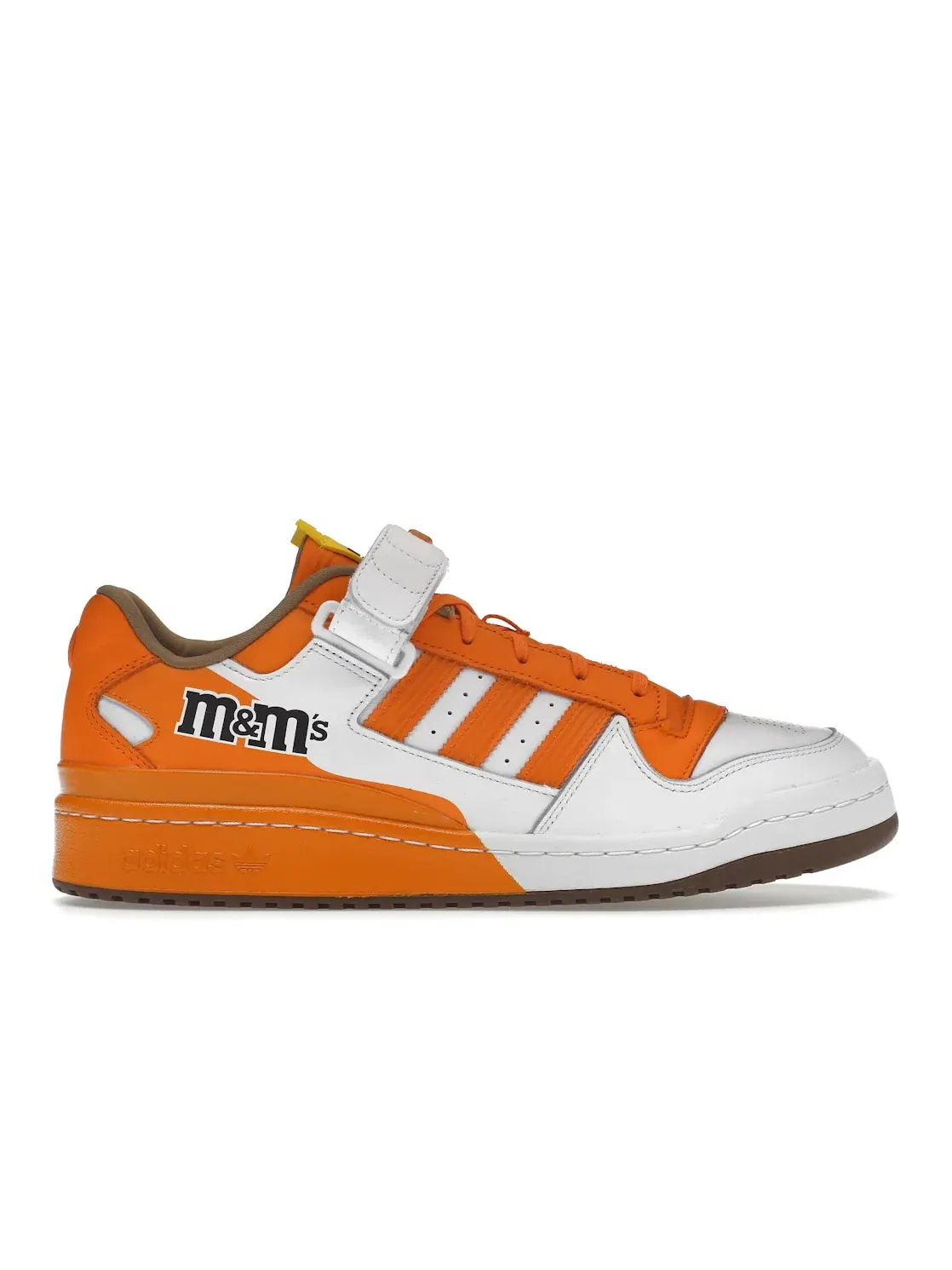 Мужские кроссовки Lifestyle Adidas Forum Low M&M's Orange — изображение 1 из 4, оранжевый/белый/желтый