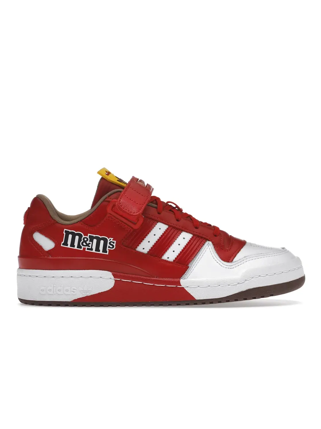 Мужские кроссовки Lifestyle Adidas Forum Low — изображение 1 из 4, красный/белый