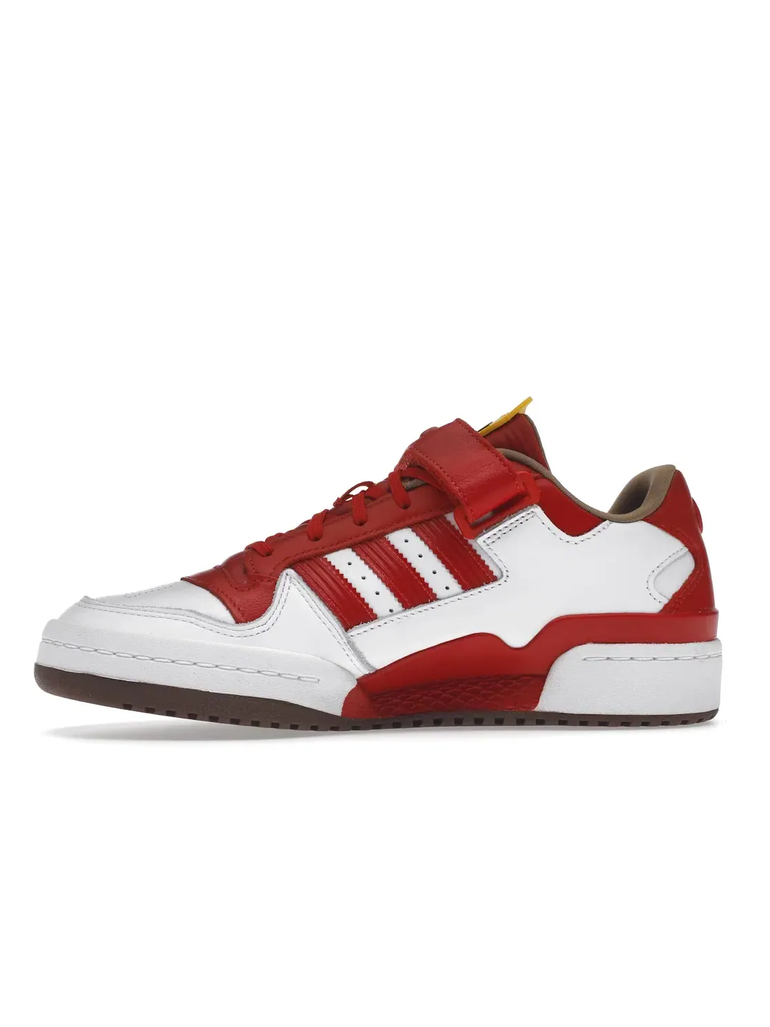 Мужские кроссовки Lifestyle Adidas Forum Low — изображение 3 из 4, красный/белый