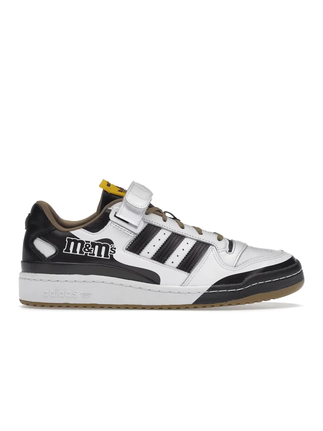 Мужские кроссовки Lifestyle Adidas Forum Low — изображение 1 из 4, белый//темный коричневый