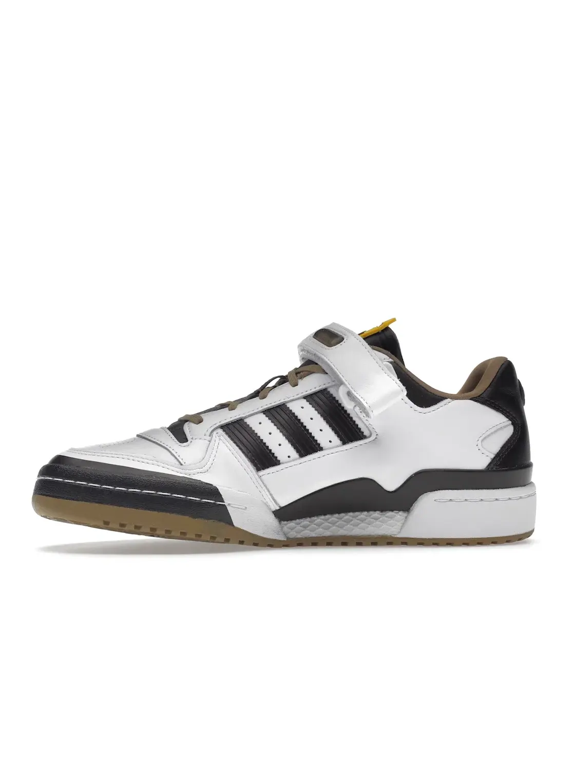 Мужские кроссовки Lifestyle Adidas Forum Low — изображение 3 из 4, белый//темный коричневый