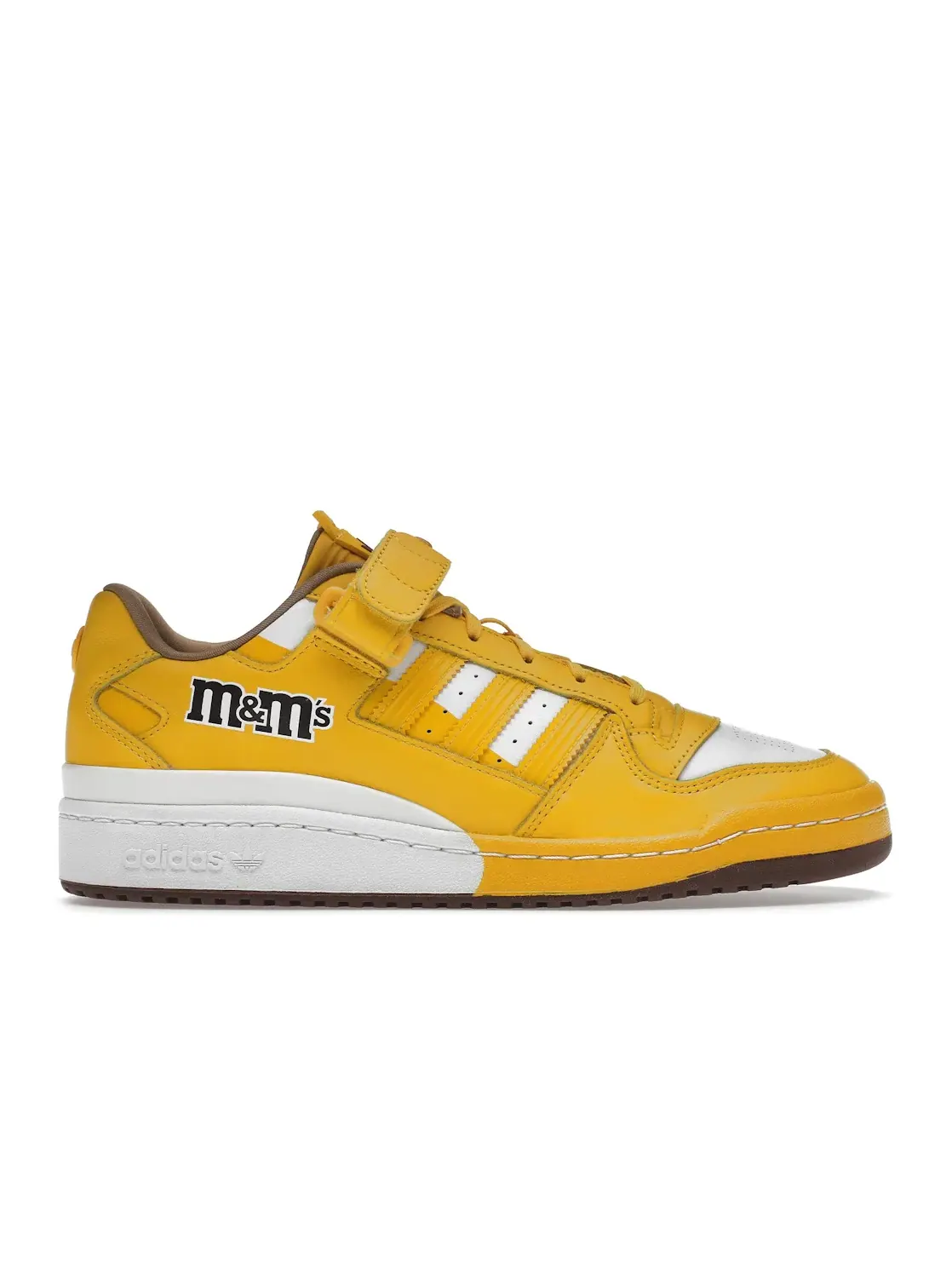Мужские кроссовки Lifestyle Adidas Forum Low — изображение 1 из 4, желтый/желтый/белый