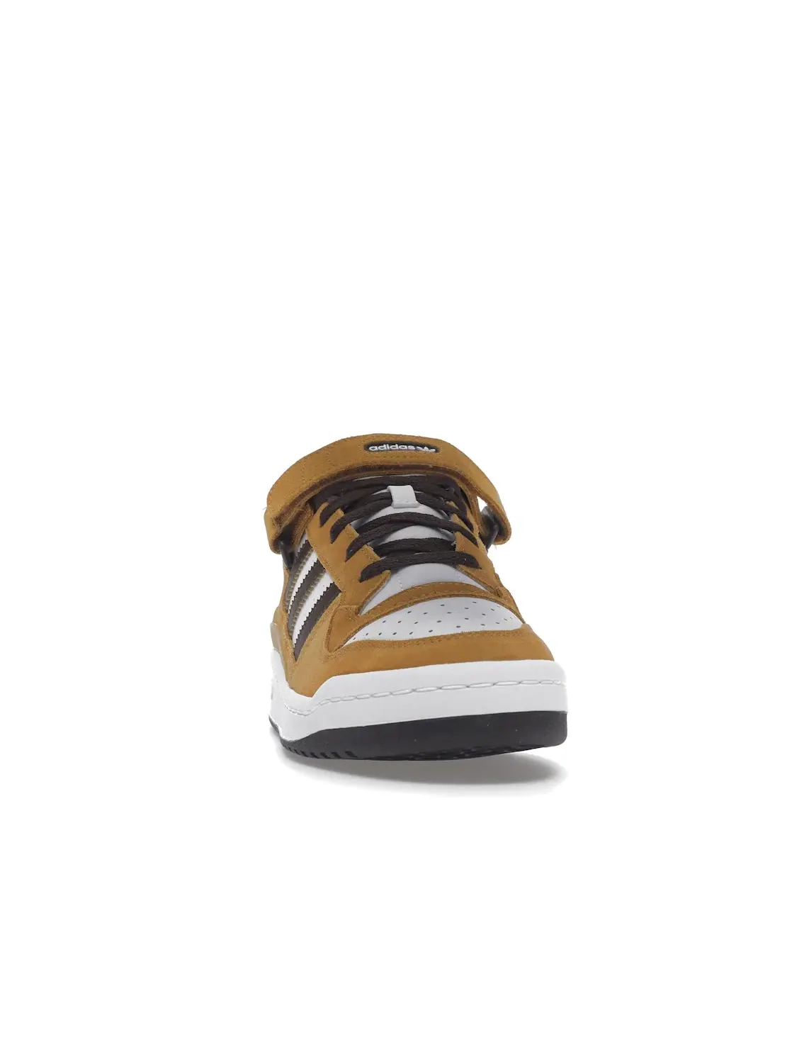 Мужские кроссовки Lifestyle Adidas Forum Low — изображение 2 из 4, белый//темный коричневый