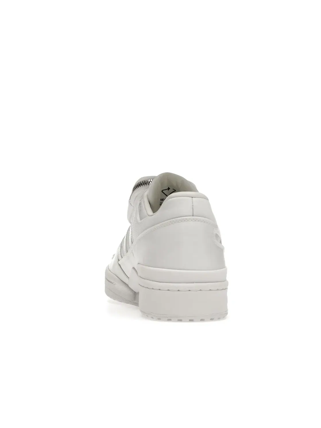 Мужские кроссовки с кожаным верхом Adidas Forum Low — изображение 4 из 4, белый/белый