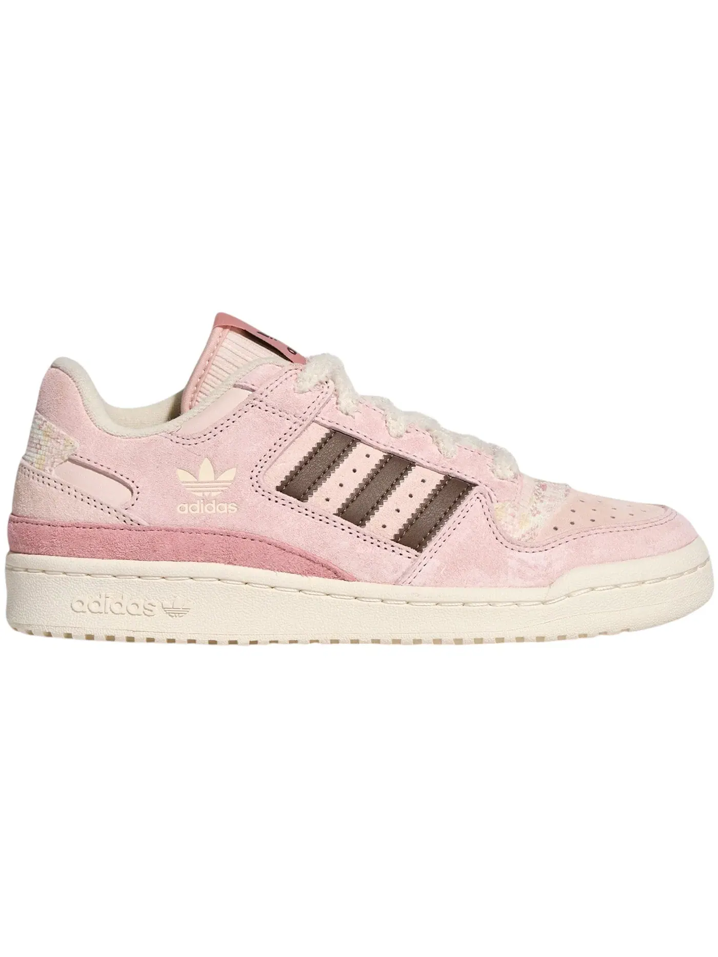 Женские кроссовки Lifestyle Adidas Forum Low — изображение 1 из 1, розовый//белый
