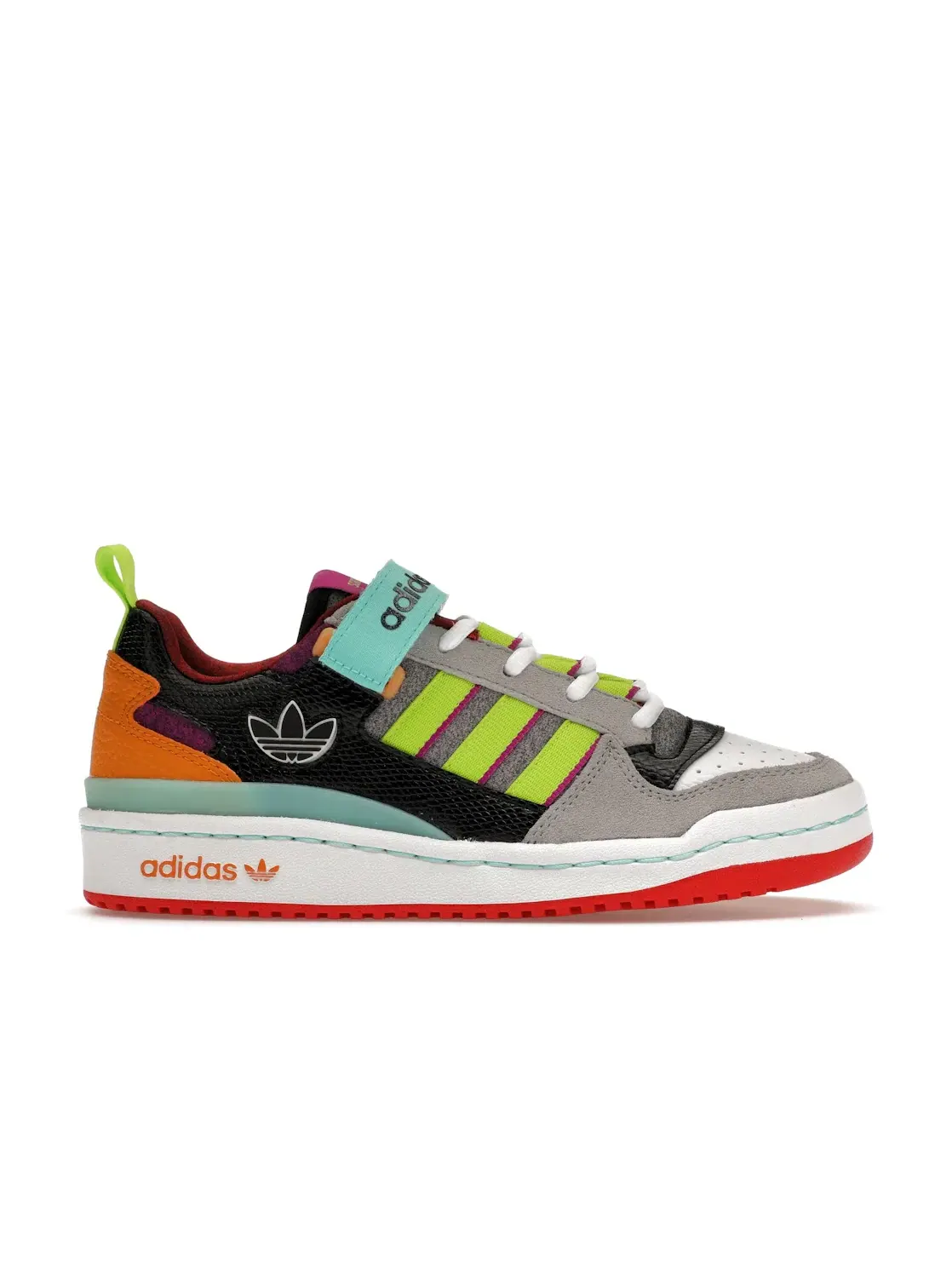 Женские кроссовки Lifestyle Adidas Forum Low — изображение 1 из 4, розовый