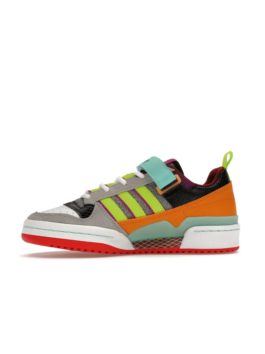Женские кроссовки Lifestyle Adidas Forum Low — изображение 3 из 4, розовый