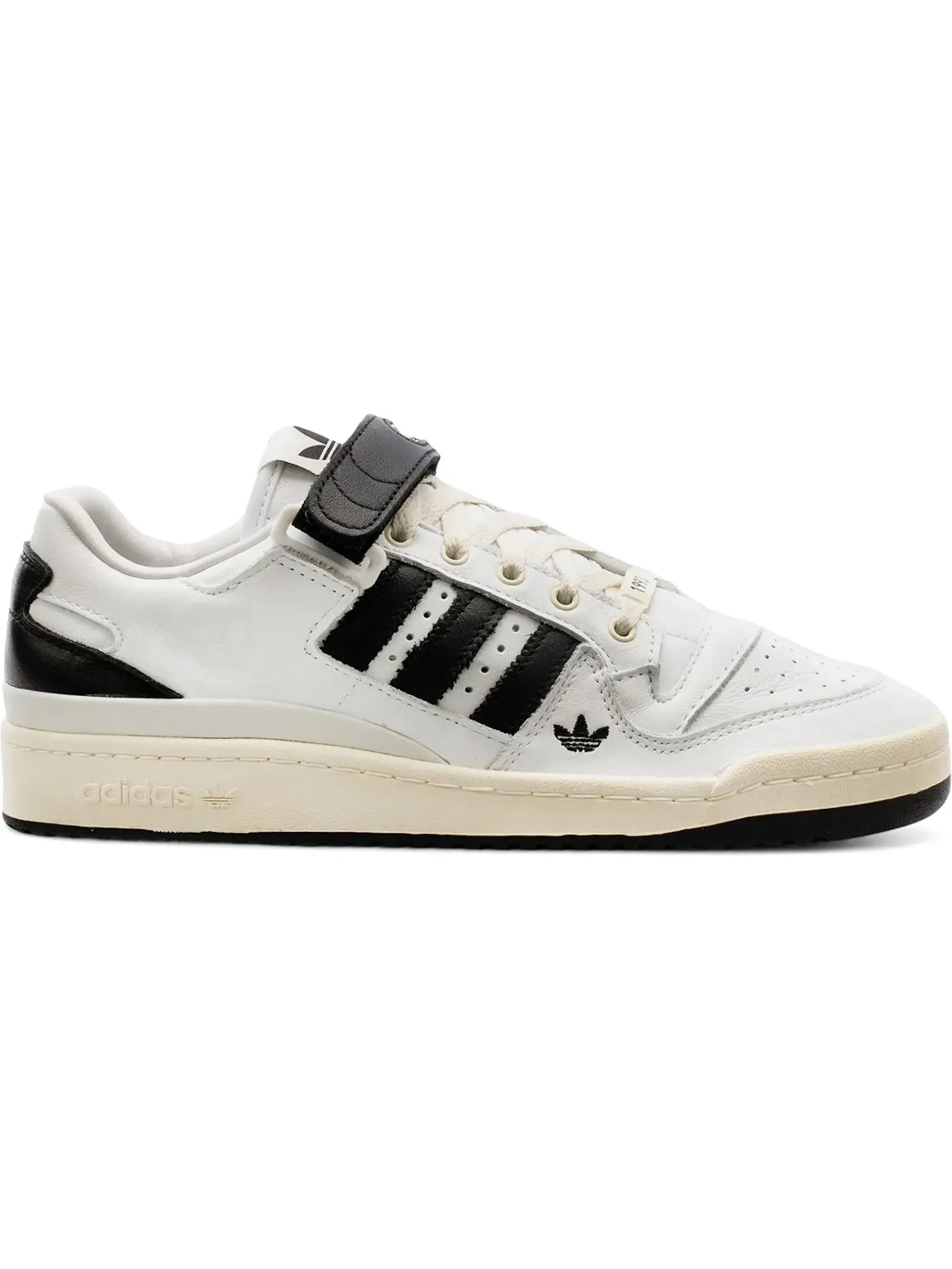 Мужские кроссовки Lifestyle Adidas Forum Low — изображение 1 из 1, черный/белый