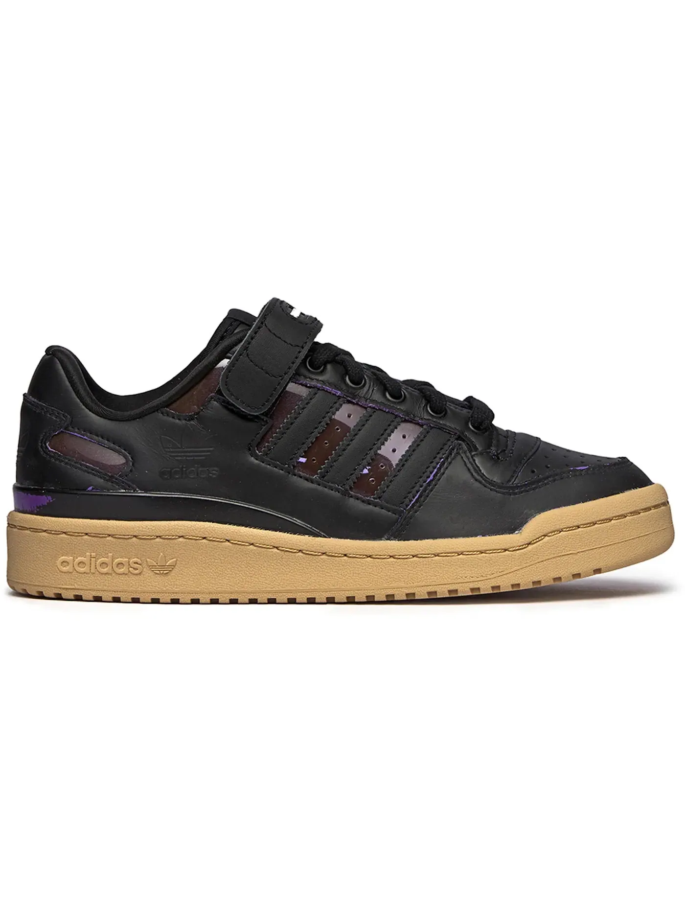 Мужские кроссовки Lifestyle Adidas Forum Low sivasdescalzo Cool Kids Club — изображение 1 из 5, черный черный фиолетовый
