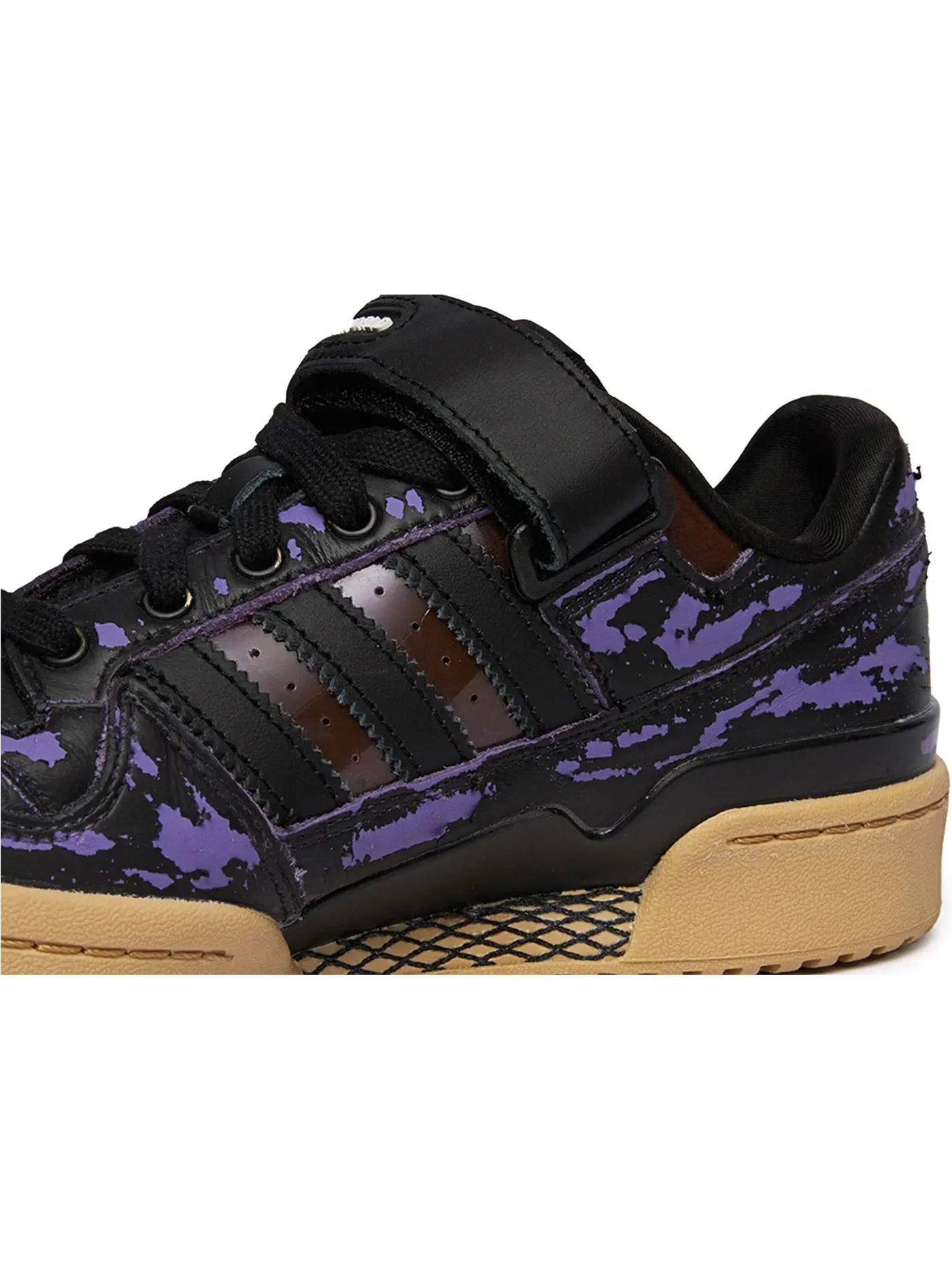 Мужские кроссовки Lifestyle Adidas Forum Low sivasdescalzo Cool Kids Club — изображение 5 из 5, черный черный фиолетовый