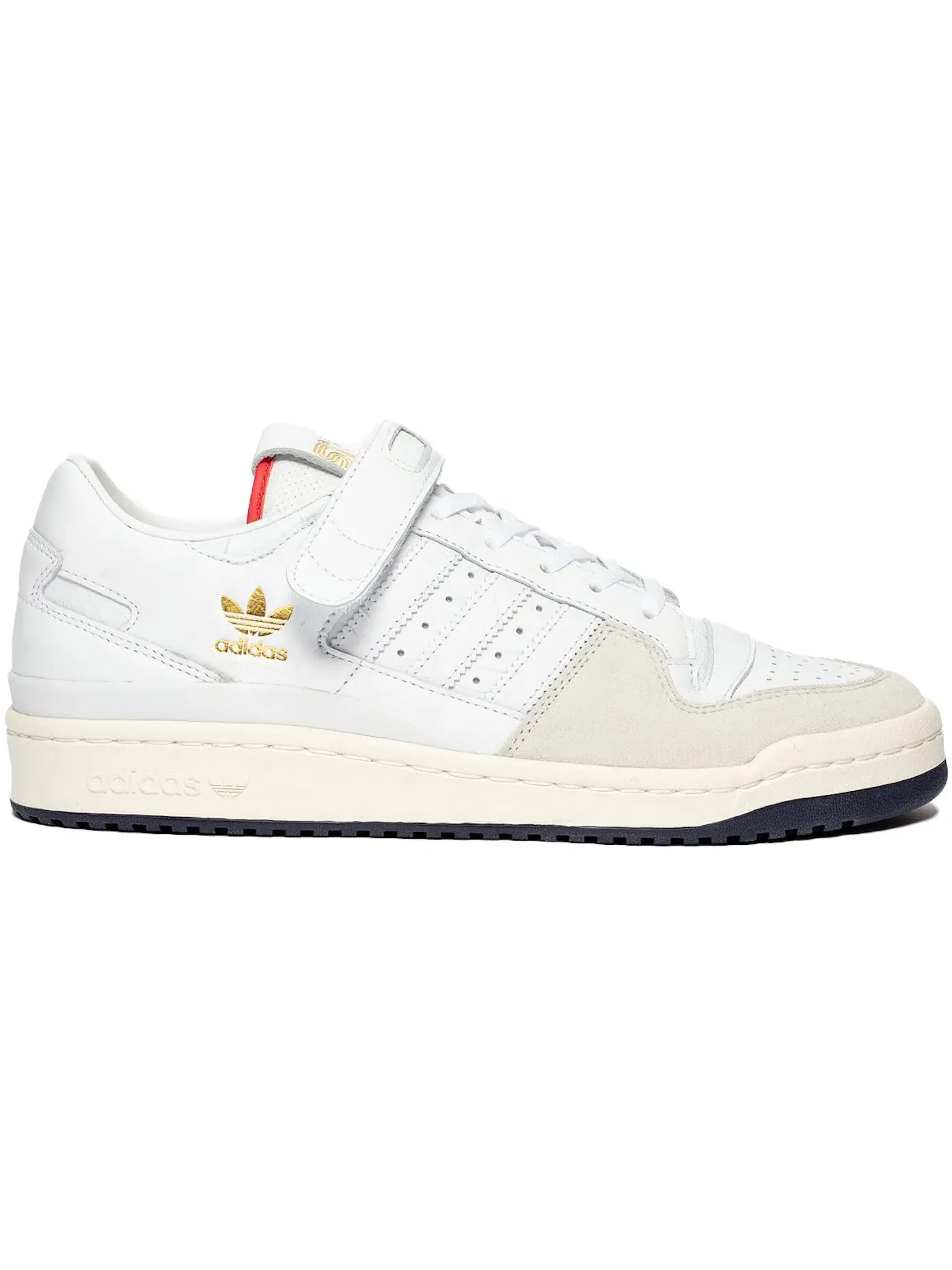 Мужские кроссовки Lifestyle Adidas Forum Low — изображение 1 из 1, белый/белый/белый