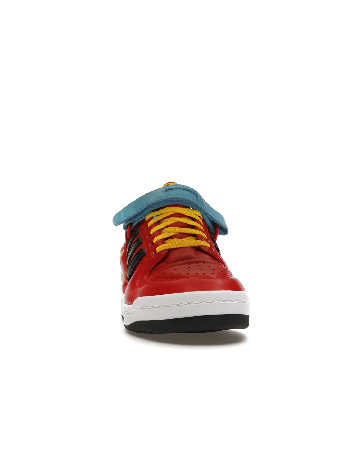 Мужские кроссовки Lifestyle с принтом Adidas Forum Low — изображение 2 из 4, красный/желтый