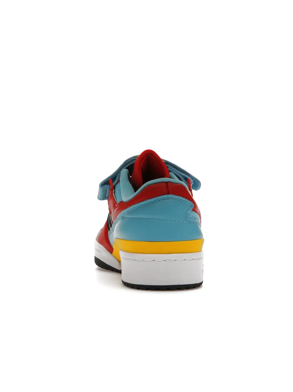 Мужские кроссовки Lifestyle с принтом Adidas Forum Low — изображение 4 из 4, красный/желтый