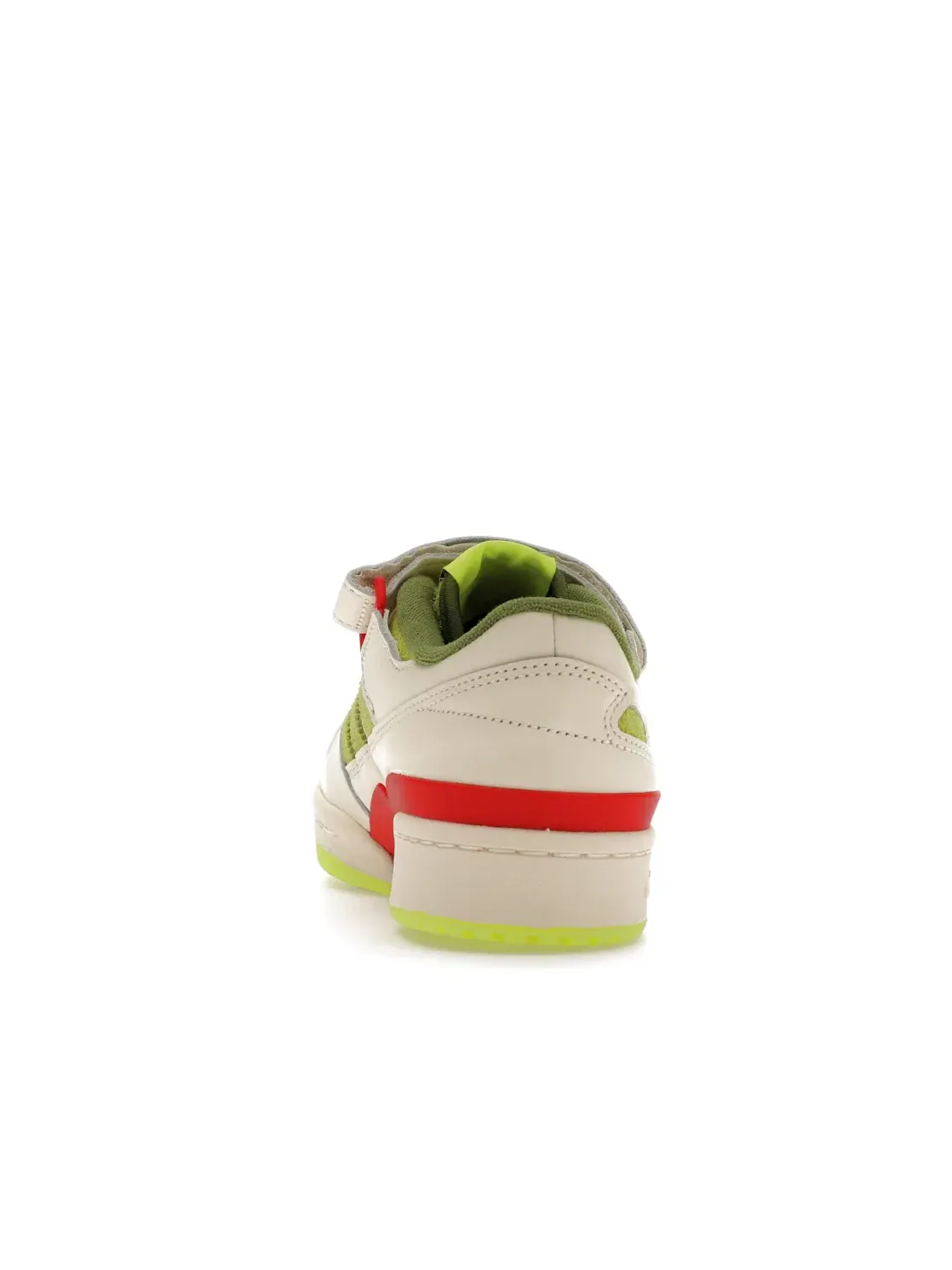 Детские кроссовки Lifestyle Adidas Forum Low The Grinch (2023) — изображение 4 из 4, кремовый белый/красный
