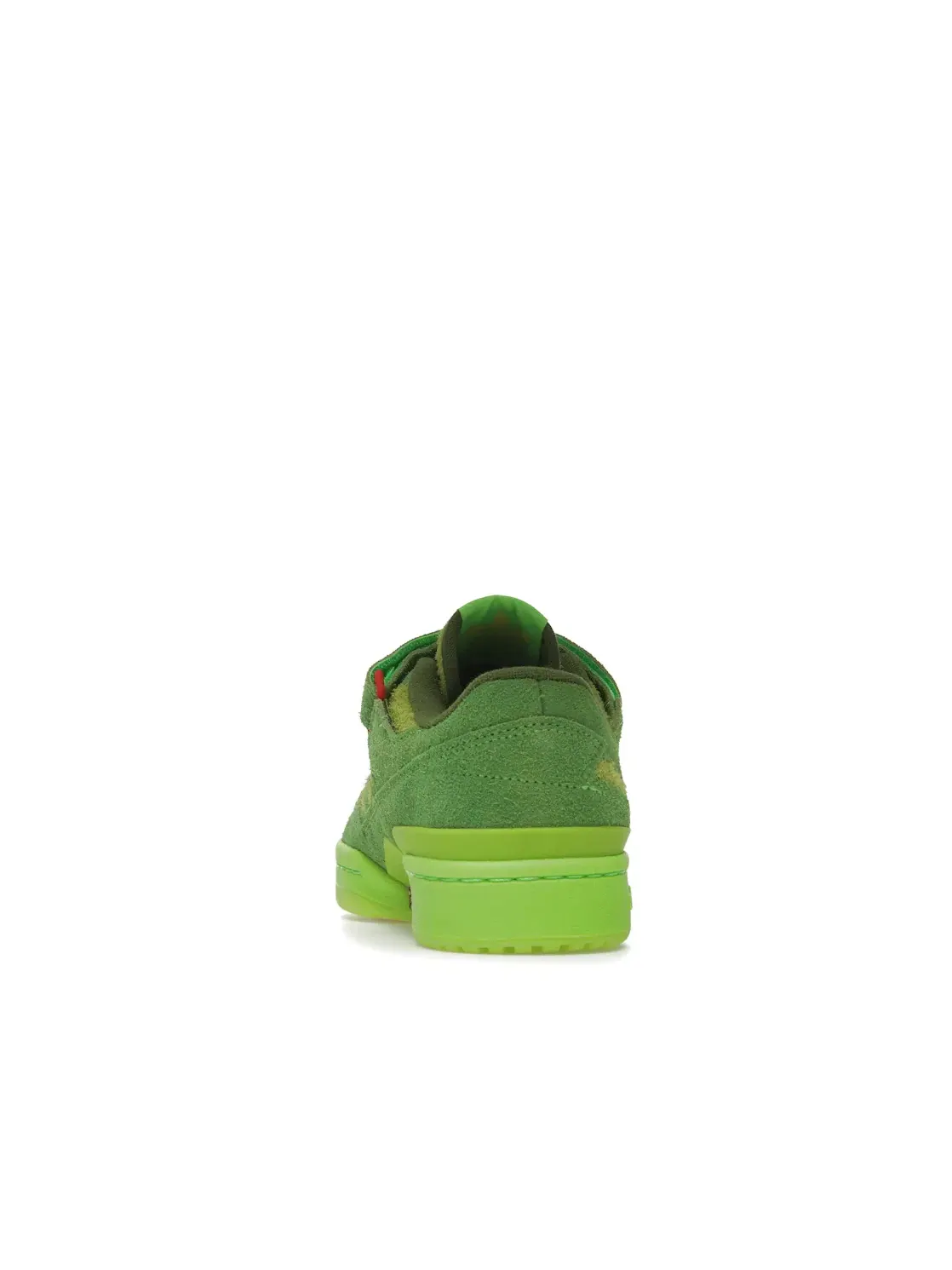 Детские кроссовки с тематикой Гринча Adidas Forum Low — изображение 4 из 4, зеленый/красный