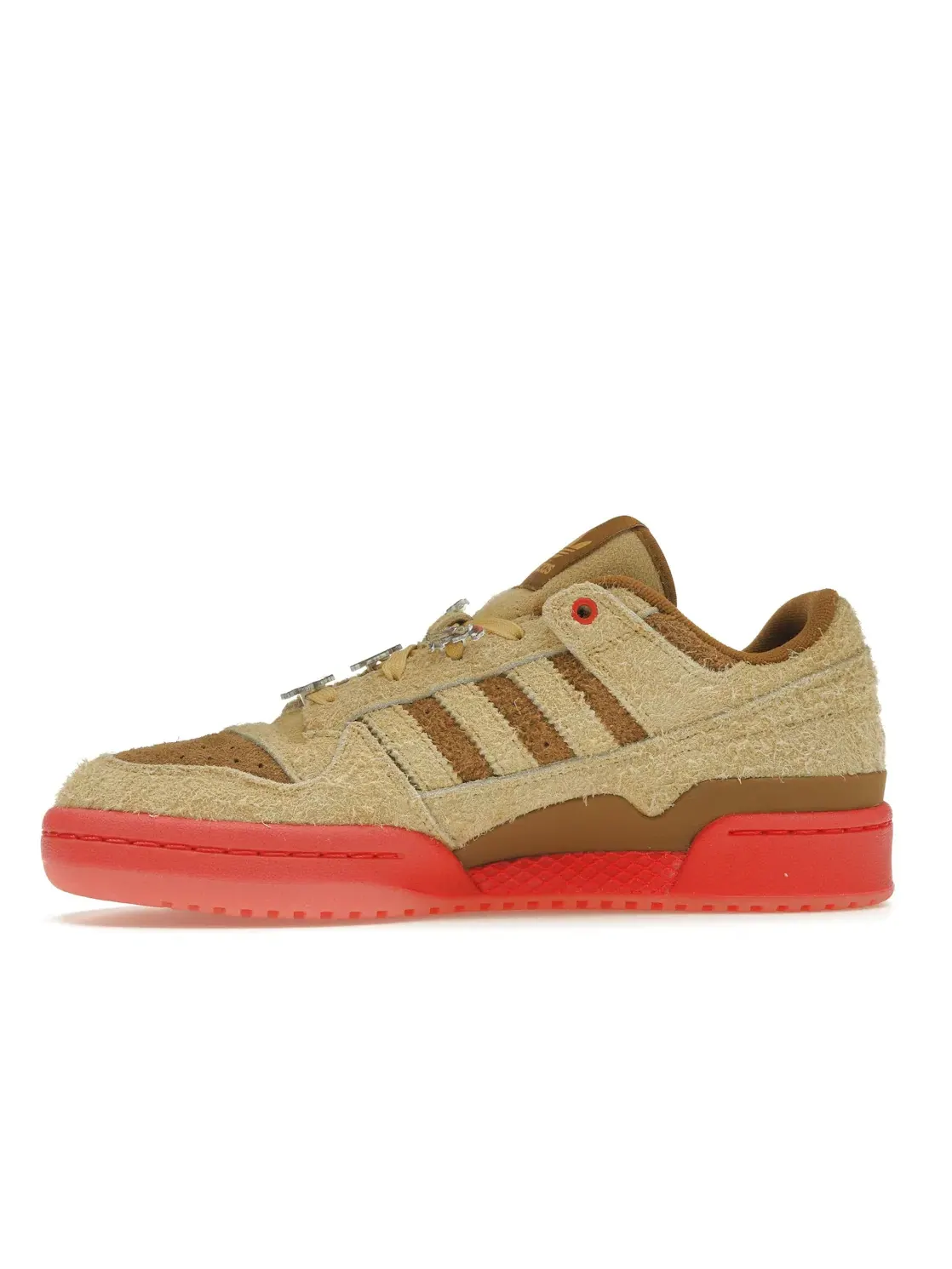 Мужские кроссовки Lifestyle с тематическим дизайном Adidas Forum Low — изображение 3 из 4, яркий красный