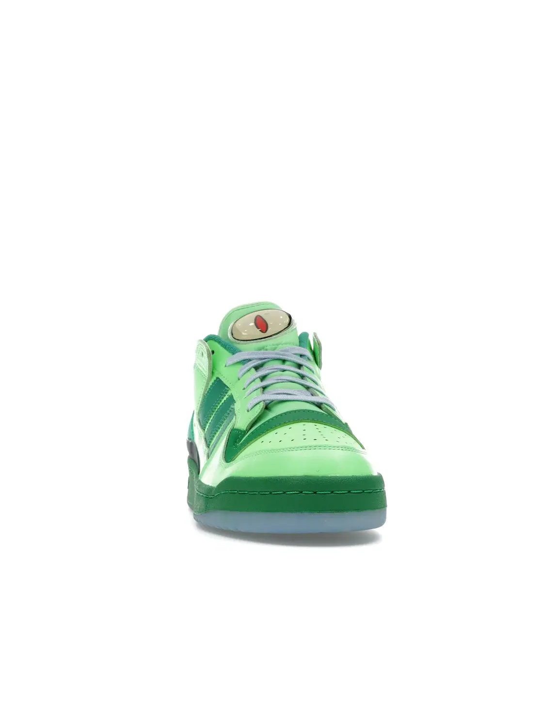 Мужские кроссовки с принтом Adidas Forum Low — изображение 2 из 4, зеленый/зеленый