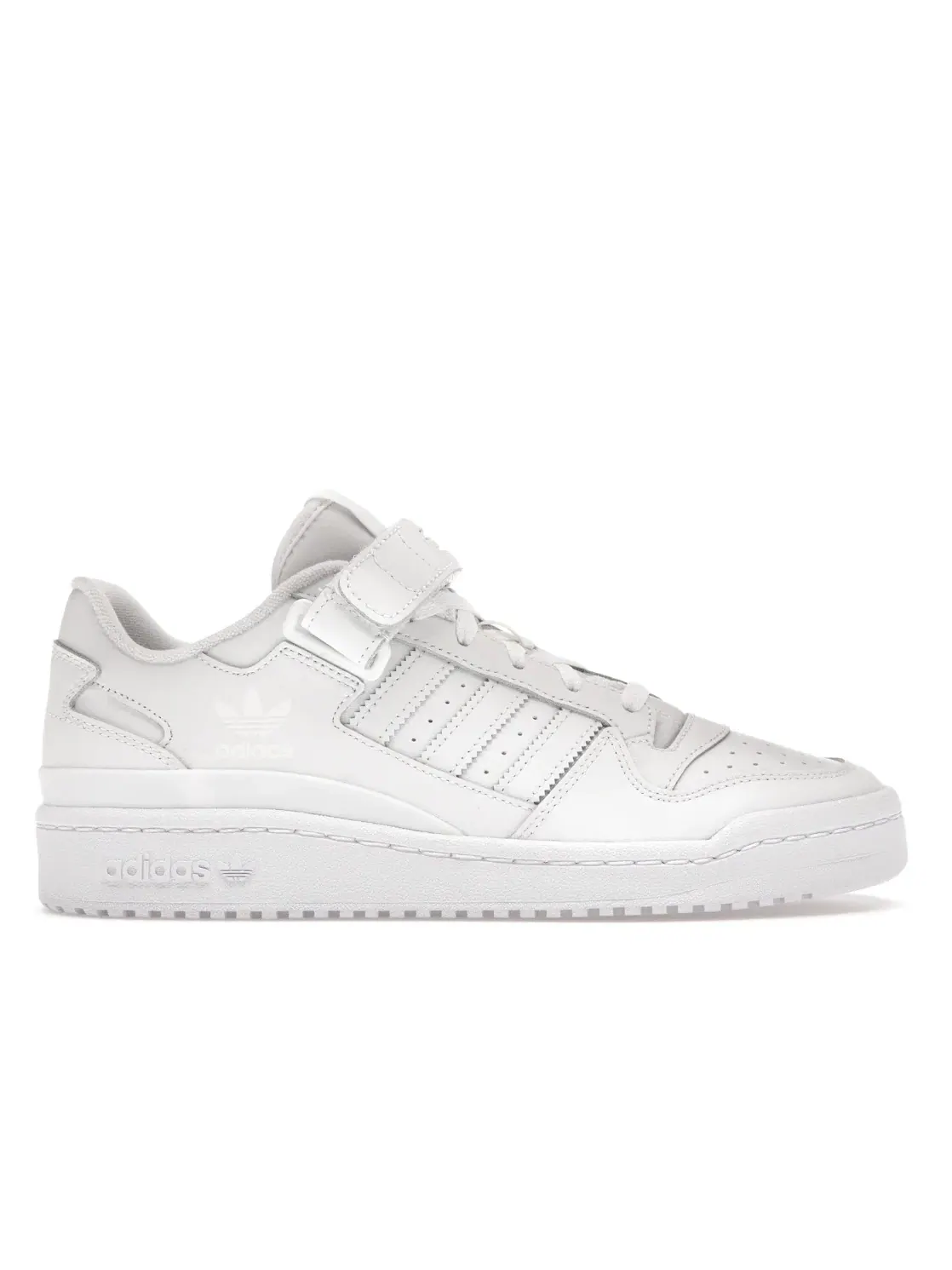 Мужские кроссовки для повседневной носки Adidas Forum Low — изображение 1 из 4, белый/белый/белый