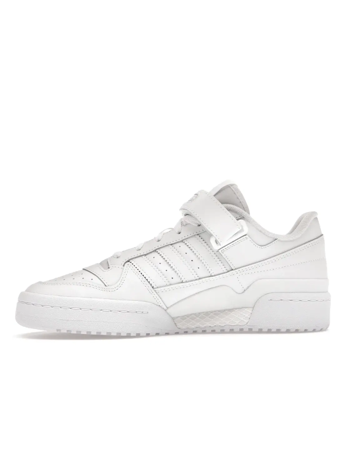 Мужские кроссовки для повседневной носки Adidas Forum Low — изображение 3 из 4, белый/белый/белый