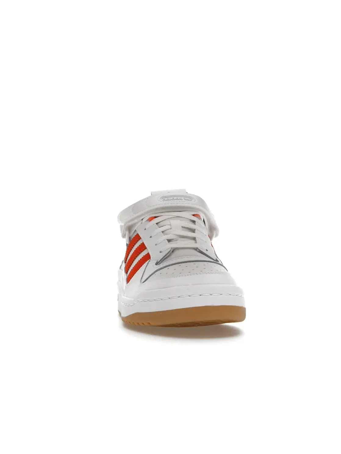 Мужские кроссовки Lifestyle Adidas Forum Low — изображение 2 из 4, белый/оранжевый