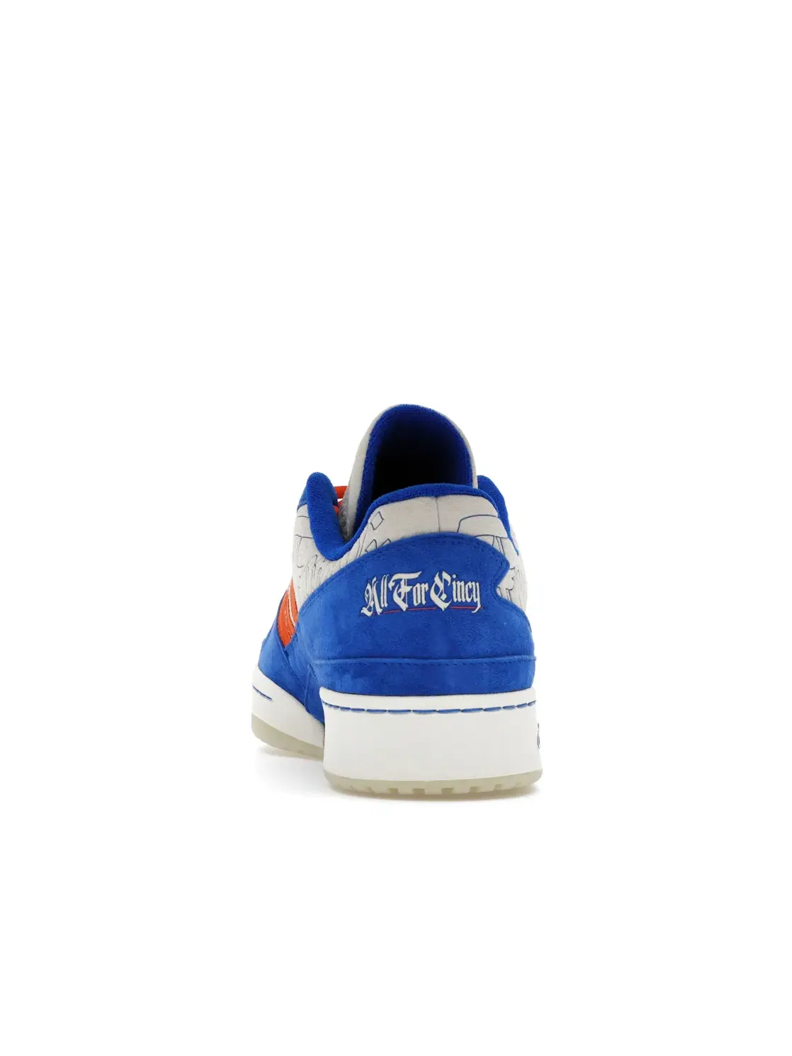 Мужские кроссовки с низким верхом Adidas Forum Low Unheardof x FC Cincinnati All For Cincy White — изображение 4 из 4