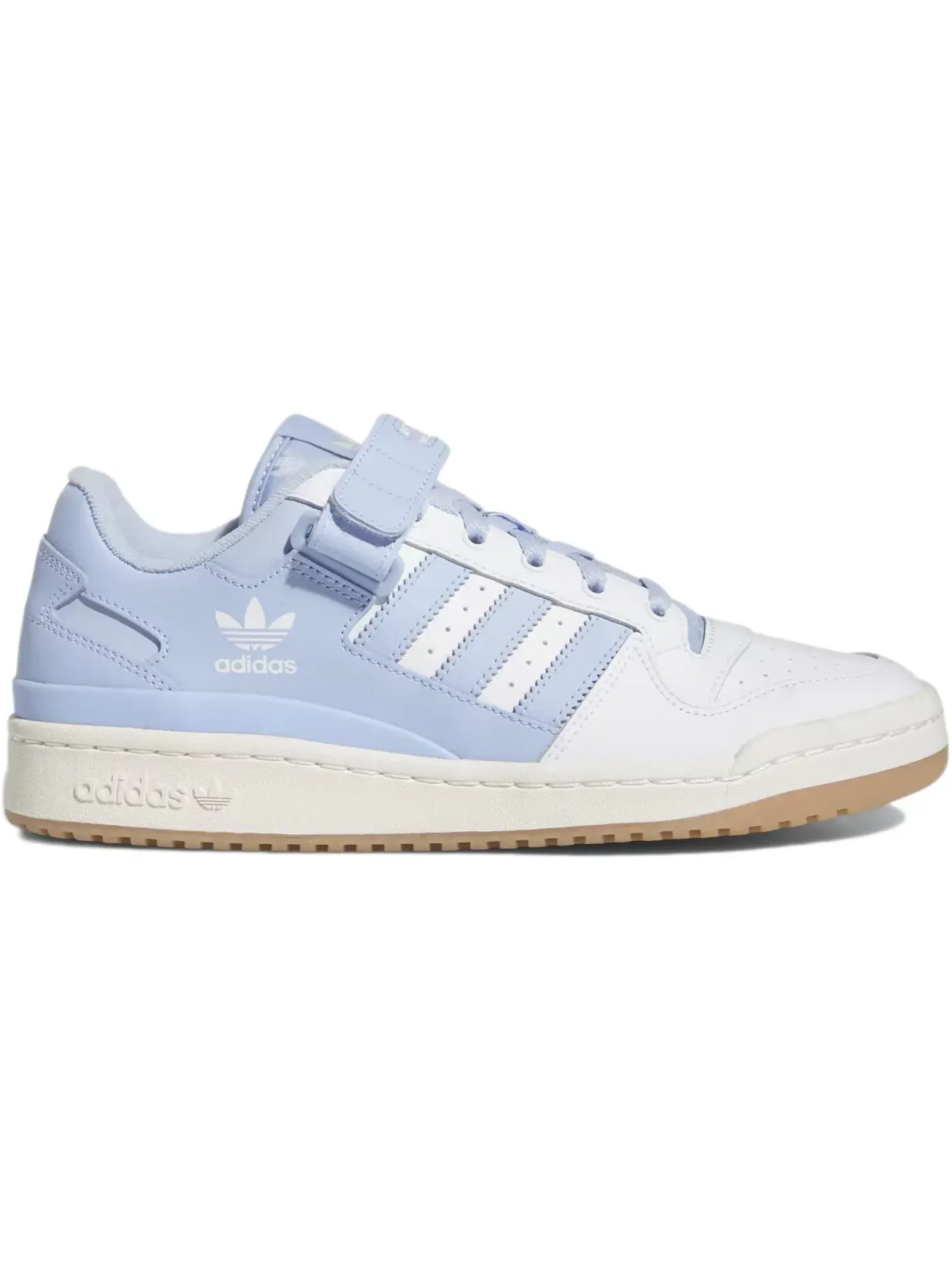 Мужские кроссовки Lifestyle Adidas Forum Low — изображение 1 из 1, белый/синий/белый