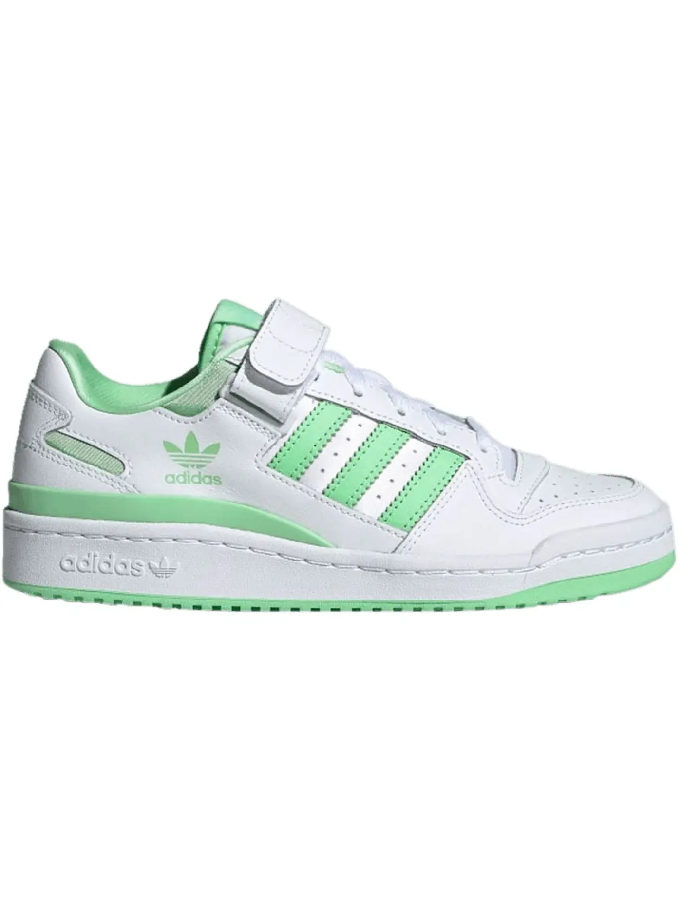 Женские кроссовки Lifestyle с низким профилем Adidas Forum Low — изображение 1 из 1, белый//белый