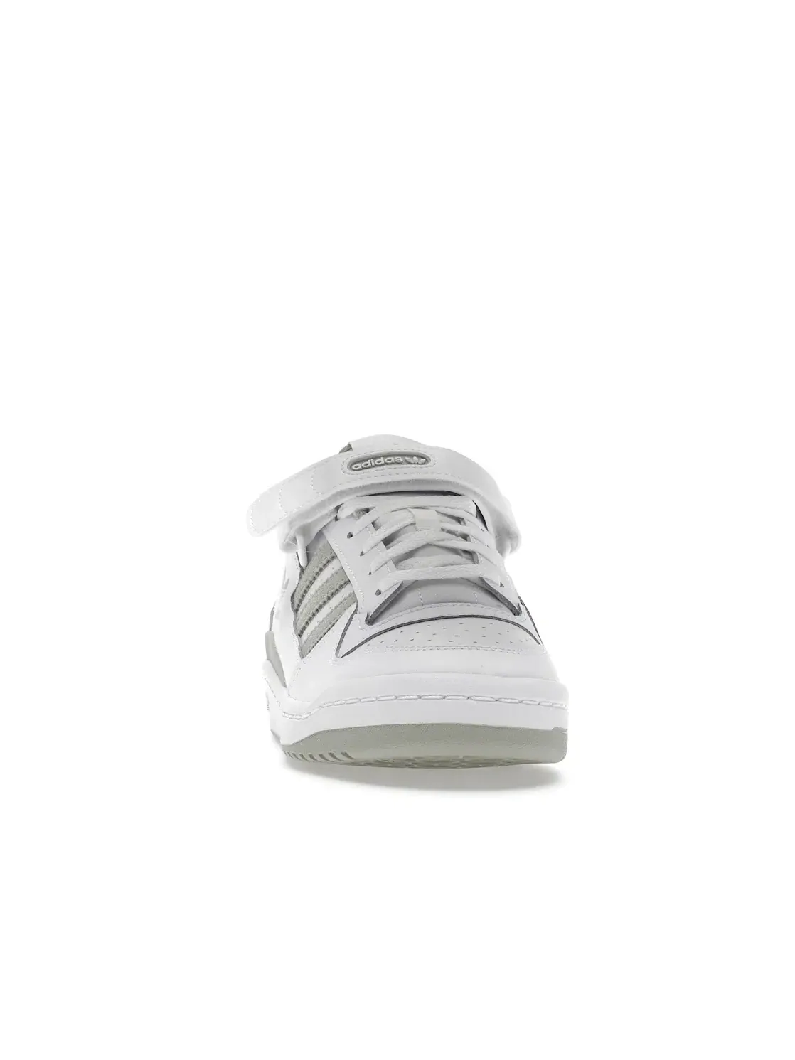 Мужские кроссовки с низким верхом Adidas Forum Low — изображение 2 из 4, белый/зеленый/белый